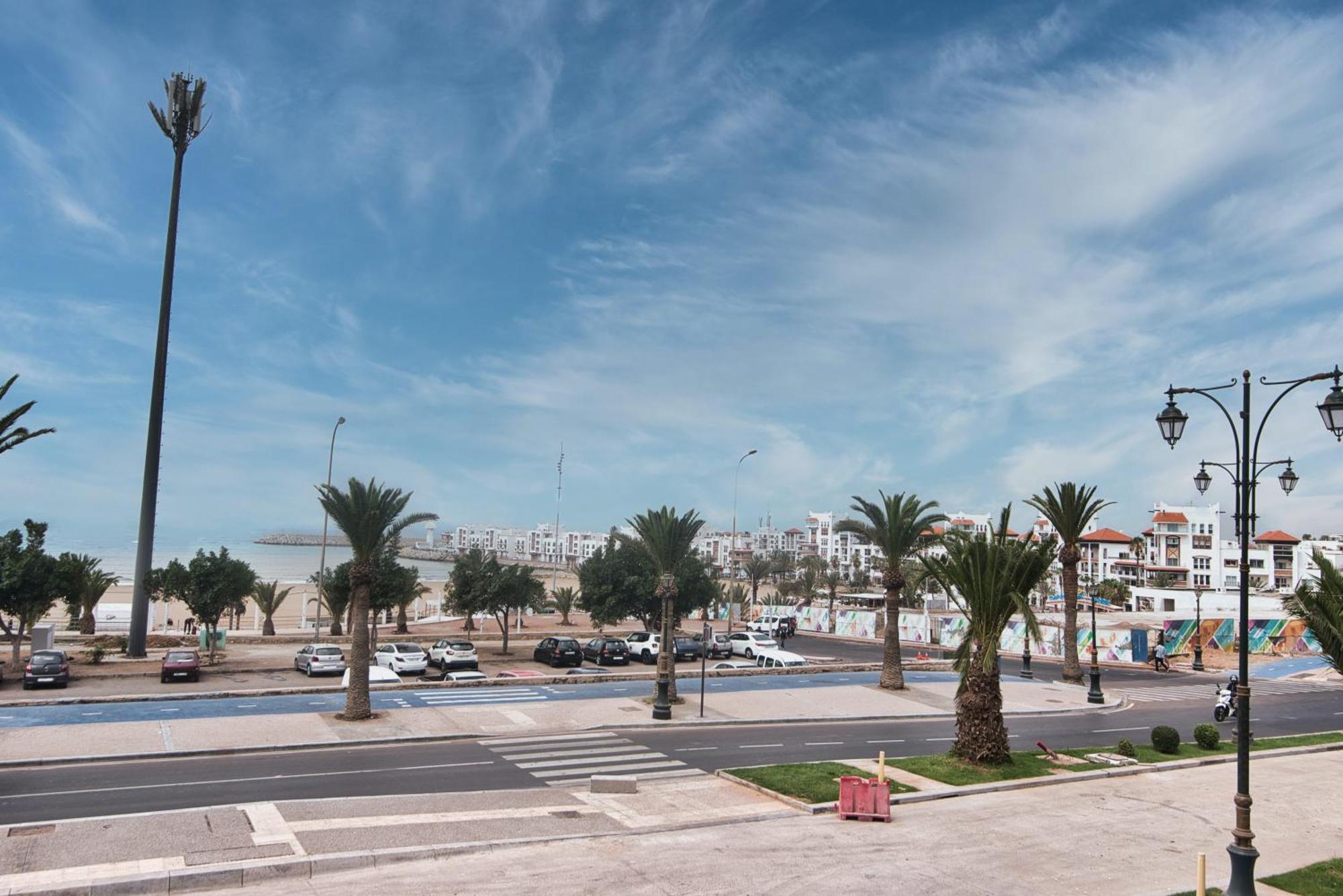 אגאדיר Luxury Seafront Apartment 101Sqm With Wi-Fi And Parking מראה חיצוני תמונה