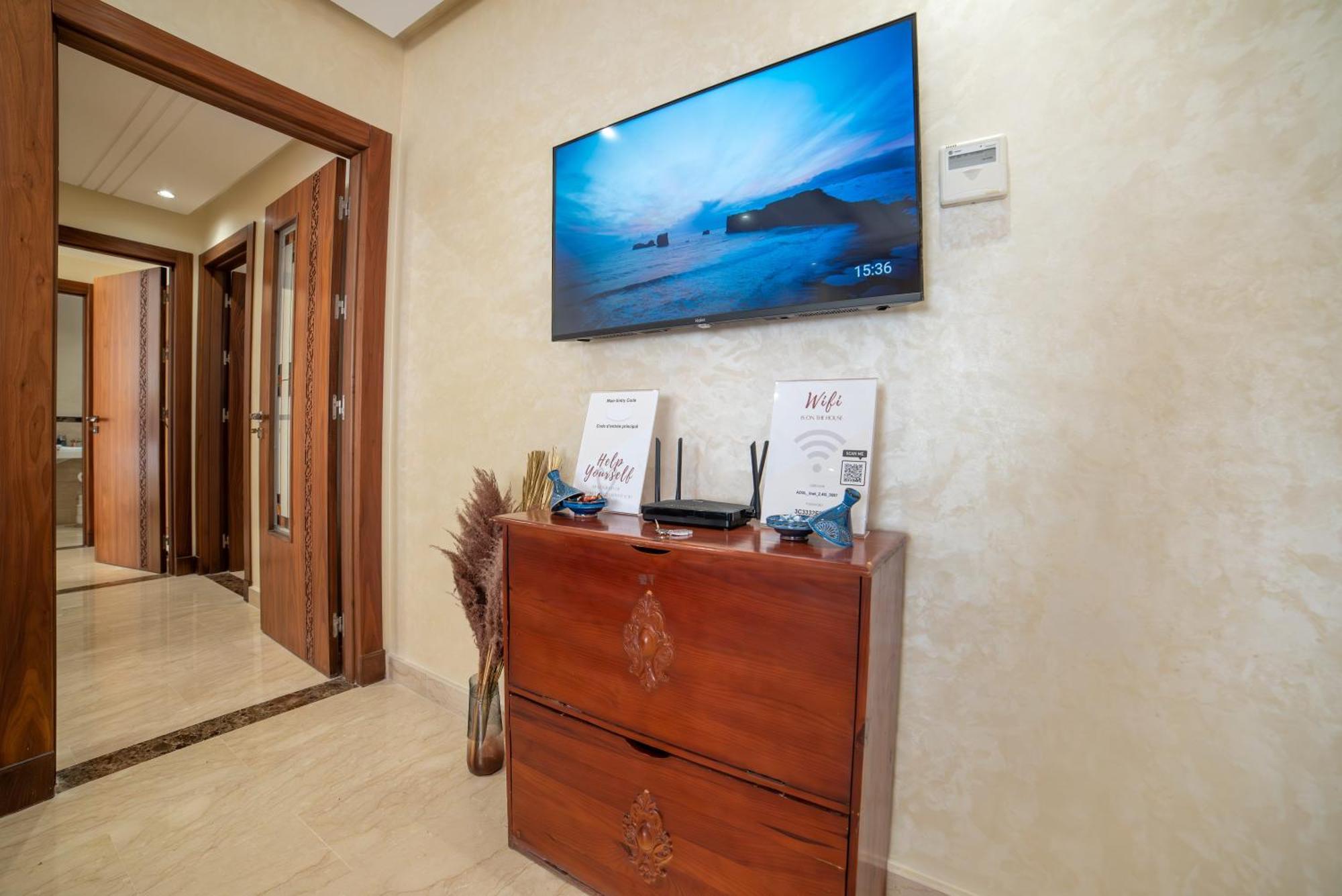 אגאדיר Luxury Seafront Apartment 101Sqm With Wi-Fi And Parking מראה חיצוני תמונה