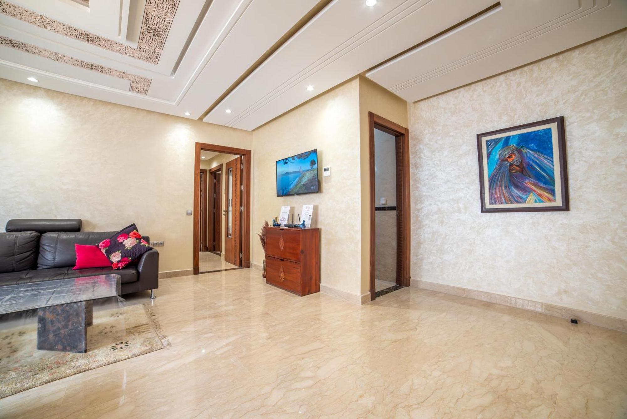 אגאדיר Luxury Seafront Apartment 101Sqm With Wi-Fi And Parking מראה חיצוני תמונה