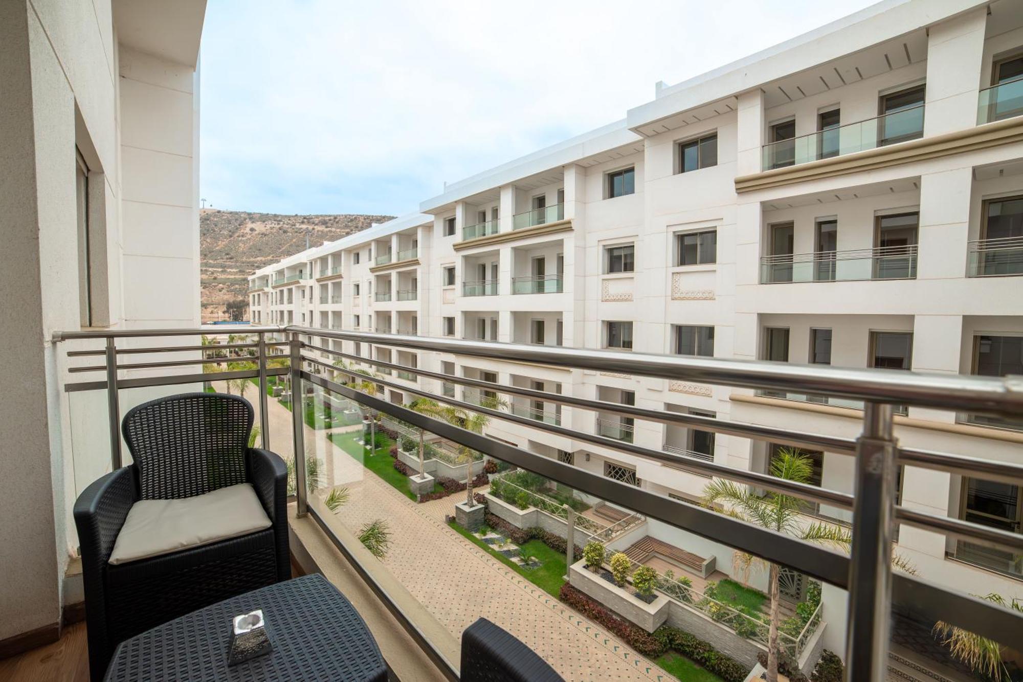 אגאדיר Luxury Seafront Apartment 101Sqm With Wi-Fi And Parking מראה חיצוני תמונה
