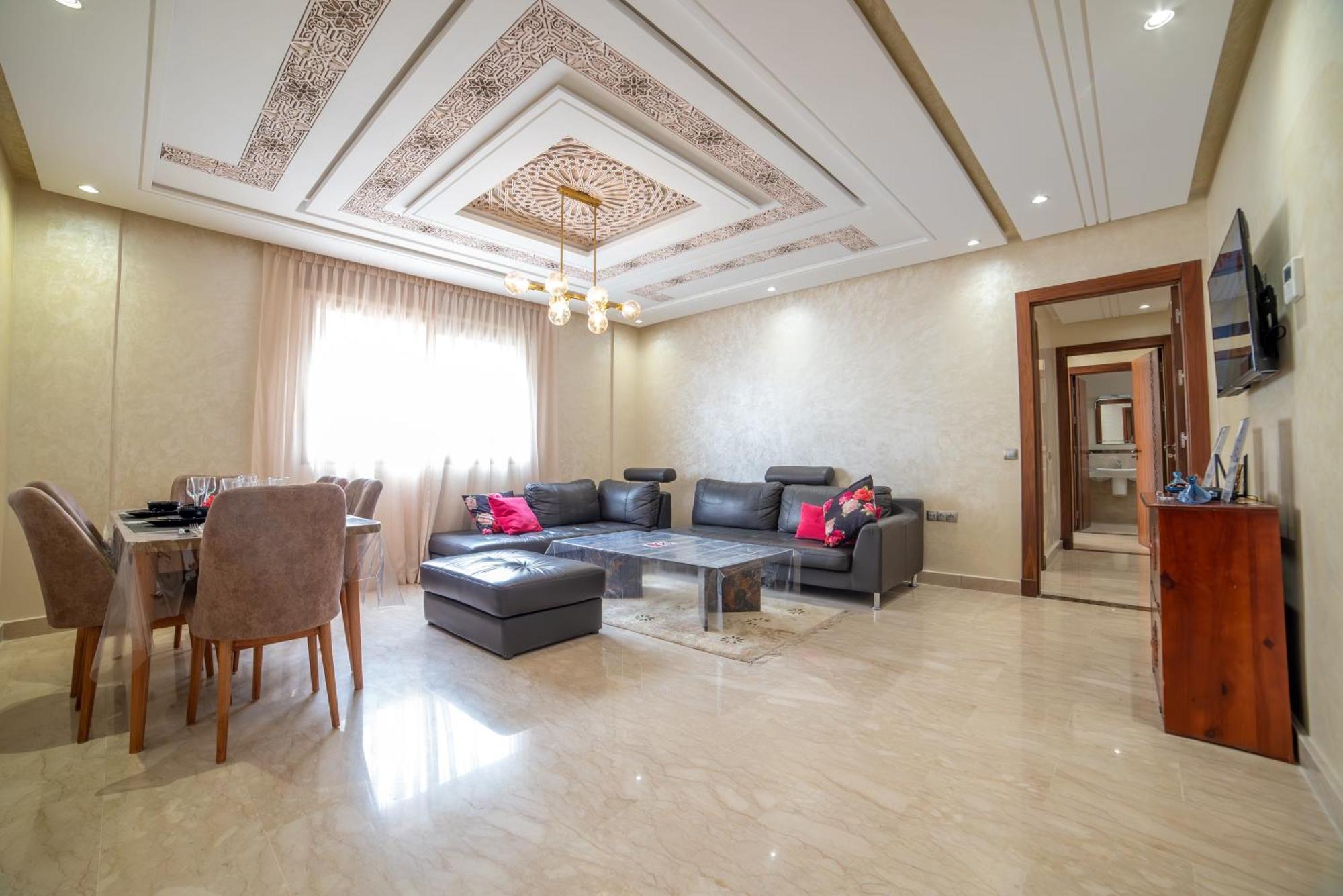 אגאדיר Luxury Seafront Apartment 101Sqm With Wi-Fi And Parking מראה חיצוני תמונה